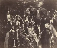 Wedding Group, c. 1852 or 1853. Creator: Benjamin Brecknell Turner