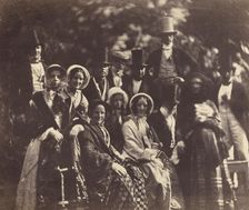 Wedding Group, c. 1852 or 1853. Creator: Benjamin Brecknell Turner