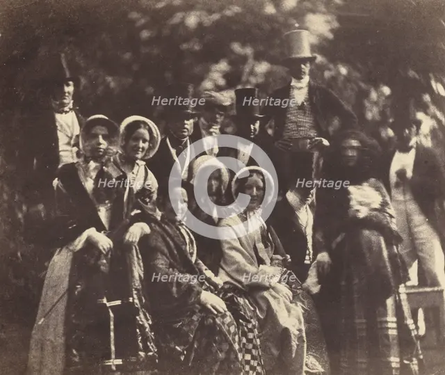 Wedding Group, c. 1852 or 1853. Creator: Benjamin Brecknell Turner.