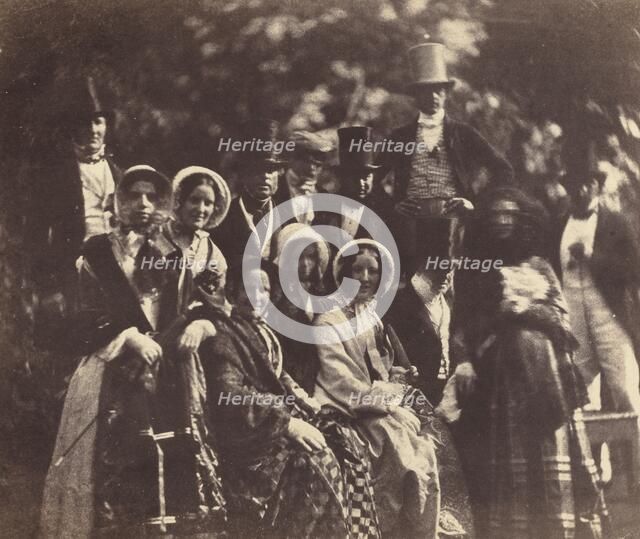 Wedding Group, c. 1852 or 1853. Creator: Benjamin Brecknell Turner.