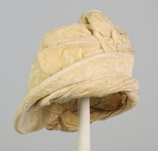 Wedding hat, American, 1887. Creator: Unknown