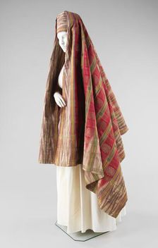 Wedding headdress, Russian, early 19th century. Creator: Unknown