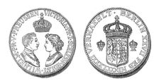 Wedding Medal for the Royal Marriage at Berlin, 1881. Creator: Unknown