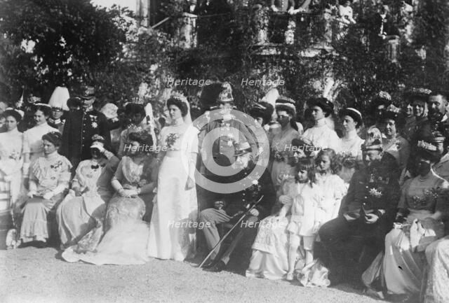 Wedding of Archduke Karl Franz Josef & Princess Zita, Kaiser Franz Joseph, 1911. Creator: Bain News Service.