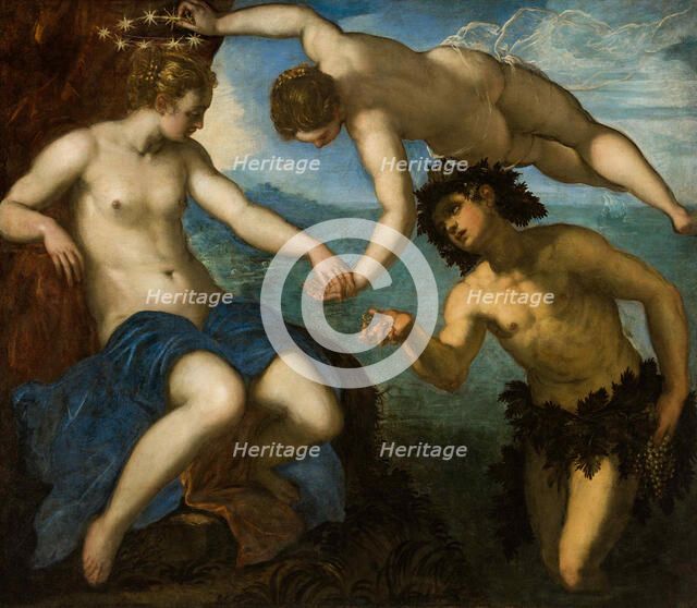 Wedding of Bacchus and Ariadne, 1578. Creator: Tintoretto, Jacopo (1518-1594).