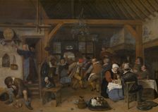 Wedding party. Creator: Jan Steen