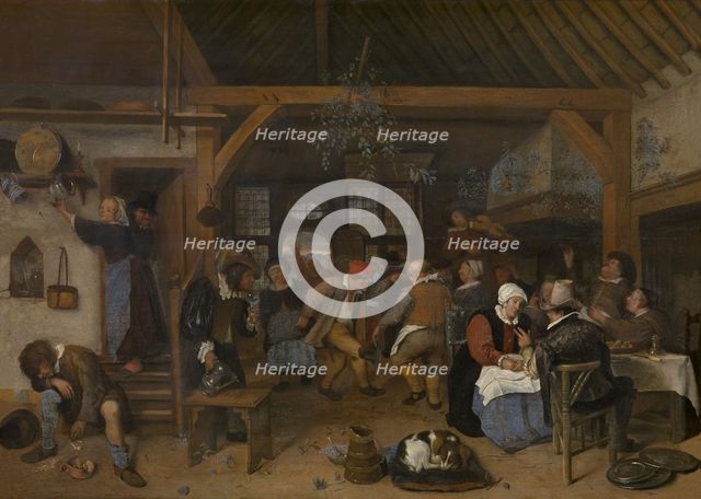 Wedding party. Creator: Jan Steen.