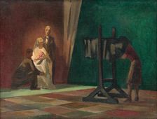 Wedding photograph, 1943. Creator: Bedrich Hoffstädter