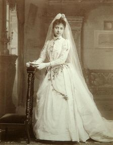 Wedding portrait, 1880s