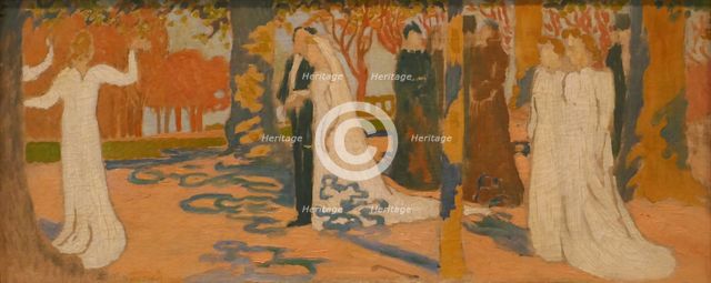 Wedding Procession, 1892. Creator: Maurice Denis.