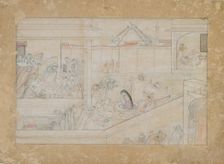 Wedding Preparations: folio from a Nala-Damayanti series, 1775-1800. Creator: Unknown