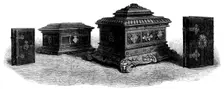 Wedding presents to Her Royal Highness Princess Alice..., 1862. Creator: Unknown
