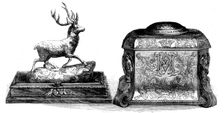 Wedding presents to Her Royal Highness Princess Alice..., 1862. Creator: Unknown