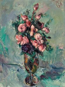 Wedding roses I, 1913. Creator: Anton Faistauer