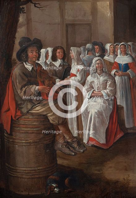 Wedding scene.