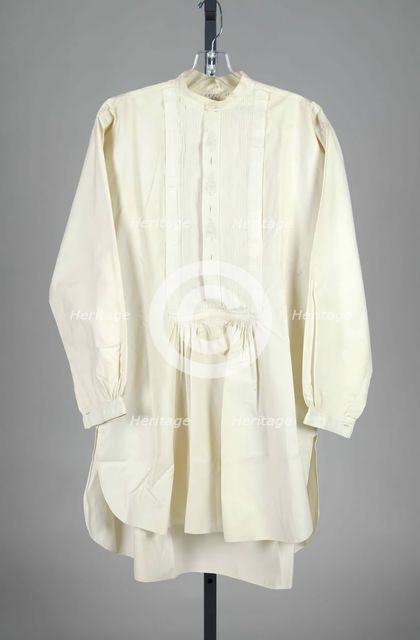 Wedding shirt, American, 1863. Creator: Unknown.