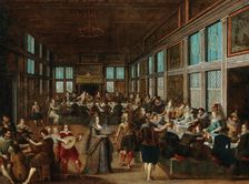 Wedding society, 1605. Creator: Caullery, Louis, de (ca 1580-1621)