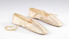 Wedding slippers, American, 1844. Creator: C. Middleton