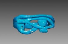 Wedjat-Eye Ring, 1350-1296 BC. Creator: Unknown
