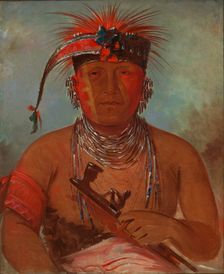 Wée-ke-rú-law, He Who Exchanges, 1832. Creator: George Catlin