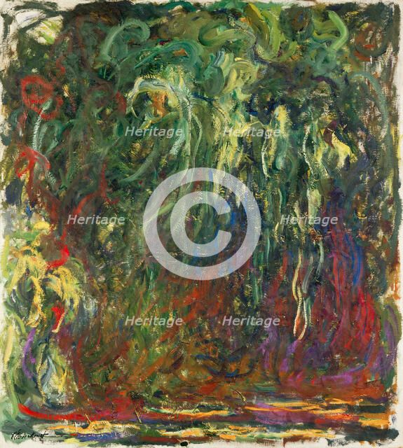 Weeping willow, 1920-1922. Creator: Monet, Claude (1840-1926).