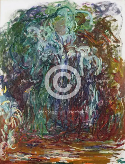Weeping willow, 1921-1922.