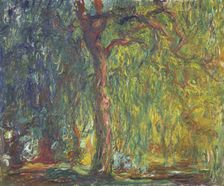 Weeping Willow. Artist: Monet, Claude (1840-1926)