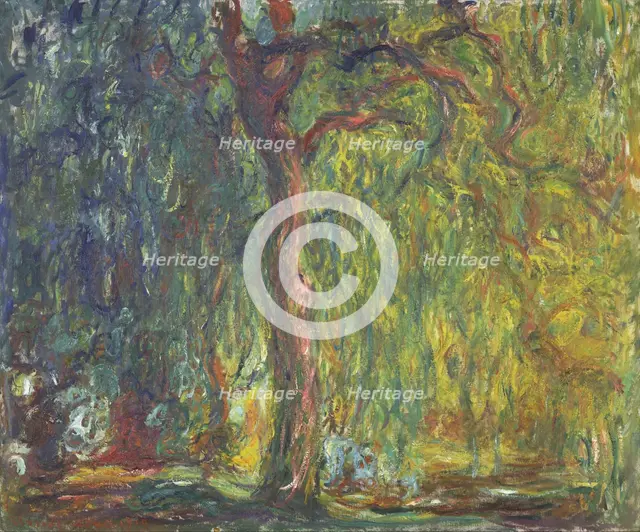 Weeping Willow. Artist: Monet, Claude (1840-1926)