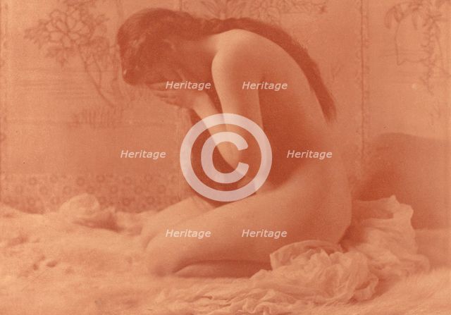 Weeping Magdalen, 1899. Creator: Charles I. Berg.