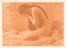 Weeping Magdalen, c. 1897. Creator: Charles I. Berg