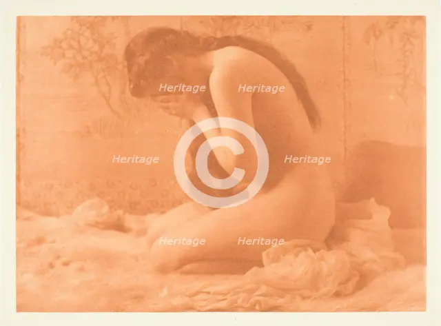Weeping Magdalen, c. 1897. Creator: Charles I. Berg.