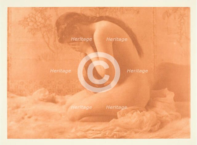 Weeping Magdalen, c. 1897. Creator: Charles I. Berg.