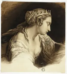 Weeping Queen, n.d. Creator: John Watson-Gordon