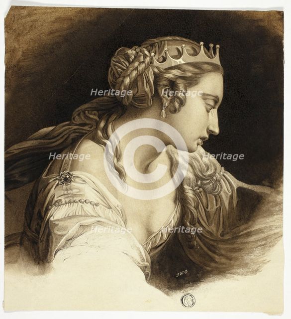 Weeping Queen, n.d. Creator: John Watson-Gordon.