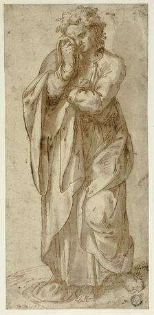 Weeping Saint John the Evangelist, n.d. Creator: Unknown