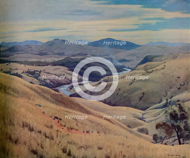 'Weetangra, Canberra', 1937. Artist: Elioth Lauritz Leganyer Gruner.