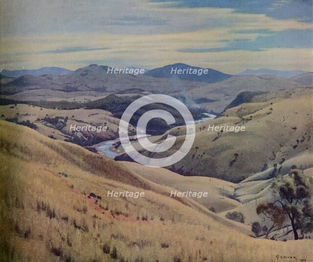 'Weetangra, Canberra', 1937. Artist: Elioth Lauritz Leganyer Gruner.