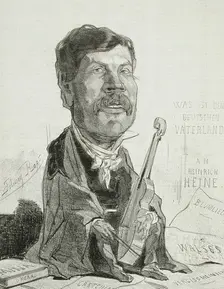 Wehr, 1857. Creator: Félicien Rops