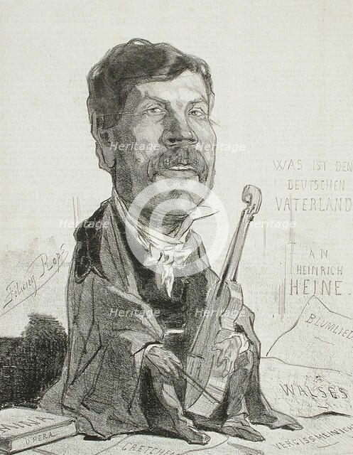 Wehr, 1857. Creator: Félicien Rops.