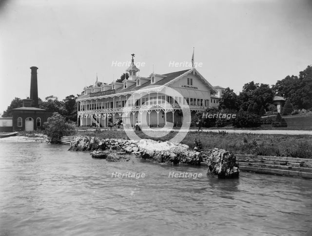 Wehrle's Dancing Pavilion, Put-In-Bay, between 1880 and 1899. Creator: Unknown.