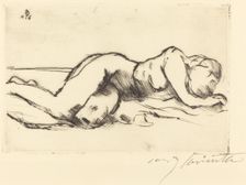 Weiblicher Akt (Female Nude), 1916. Creator: Lovis Corinth