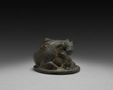 Weight in the Form of a Coiled Animal, c. 3rd Century. Creator: Unknown