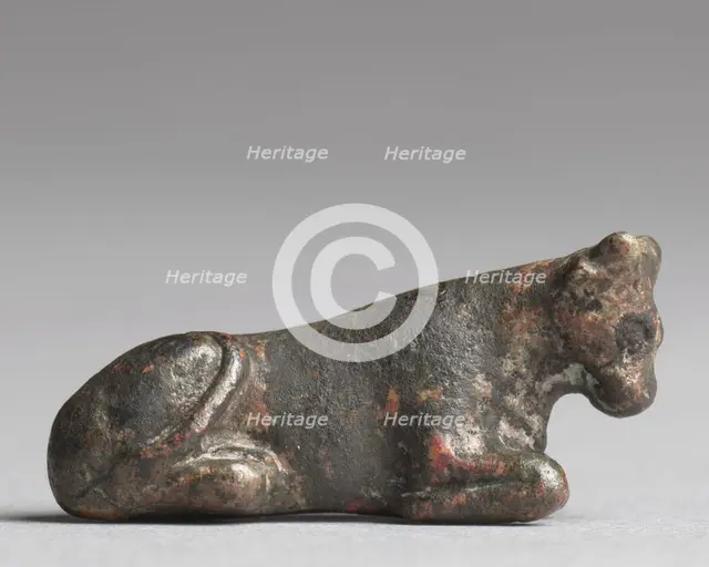 Weight in the Form of a Bull or Cow, 1540-1296 BC. Creator: Unknown.