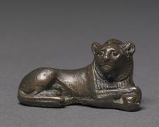 Weight in the Form of a Lion, c. 1391-1353 BC. Creator: Unknown