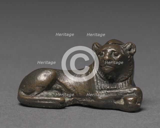 Weight in the Form of a Lion, c. 1391-1353 BC. Creator: Unknown.