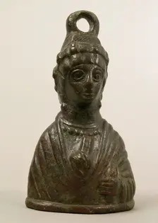 Weight in the Shape of a Byzantine Empress, Byzantine, 5th century. Creator: Unknown