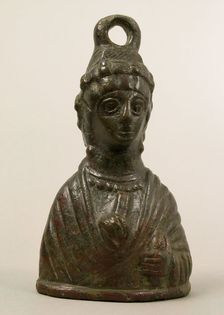 Weight in the Shape of a Byzantine Empress, Byzantine, 5th century. Creator: Unknown
