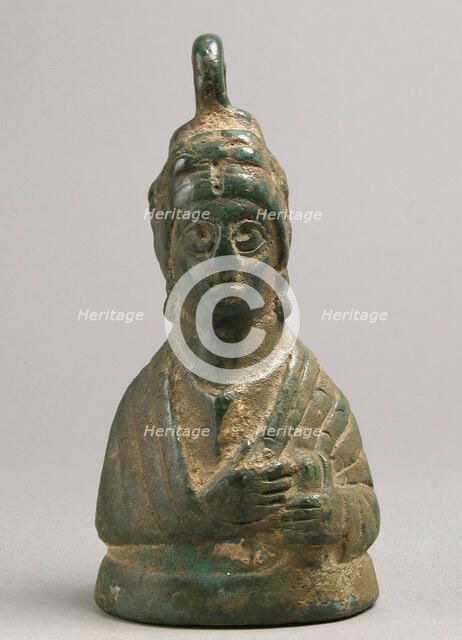 Weight in the Shape of a Byzantine Empress, Byzantine, 5th century. Creator: Unknown.