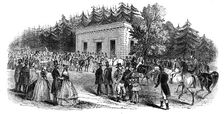 Weighing in, 1844. Creator: Unknown