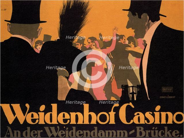 Weidenhof Casino, 1913. Artist: Lübbert, Ernst (1879-1915)